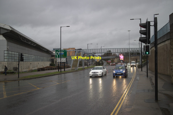 Photo 6"x4" Foot bridge over Sheaf Street Sheffield\/SK3587 c2018