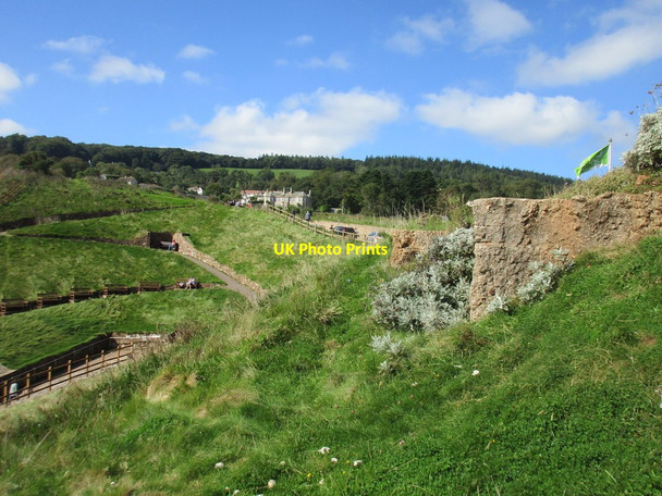 Photo 6"x4" View towards Peak House Sidmouth c2017