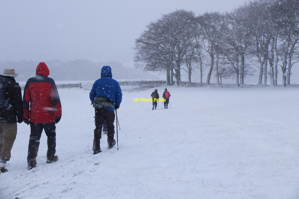 Photo 6"x4" Winter walking, Eddleston (2) Eddleston c2018