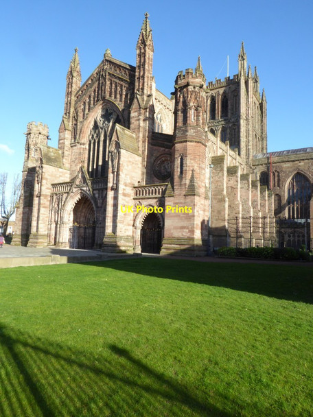 Photo 6"x4" Hereford Cathedral Hereford c2018