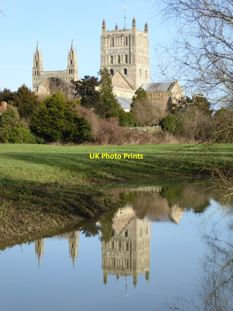 Photo 6"x4" Tewkesbury Abbey Tewkesbury c2018 P1