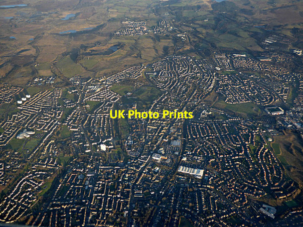 Photo 6"x4" Airdrie from the air Airdrie\/NS7665 c2017