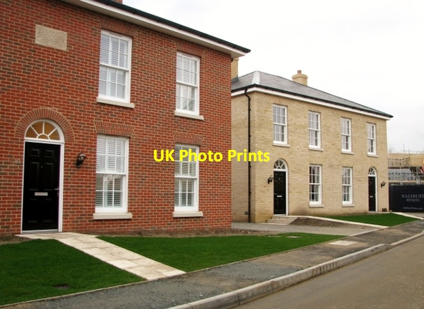 Photo 6"x4" Brand new homes in Oak Avenue Loddon c2018