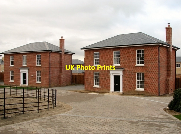 Photo 6"x4" Brand new houses at St George's Park Loddon c2018