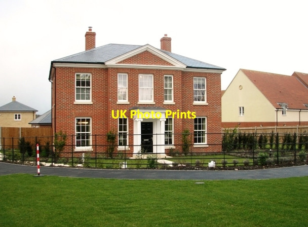 Photo 6"x4" New house at St George's Park Loddon c2018