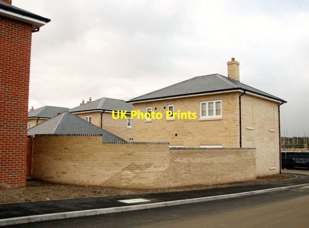Photo 6"x4" New houses in Oak Avenue Loddon c2018