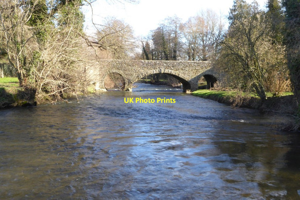 Photo 6"x4" Bridge crossing the River Arrow Pembridge c2018
