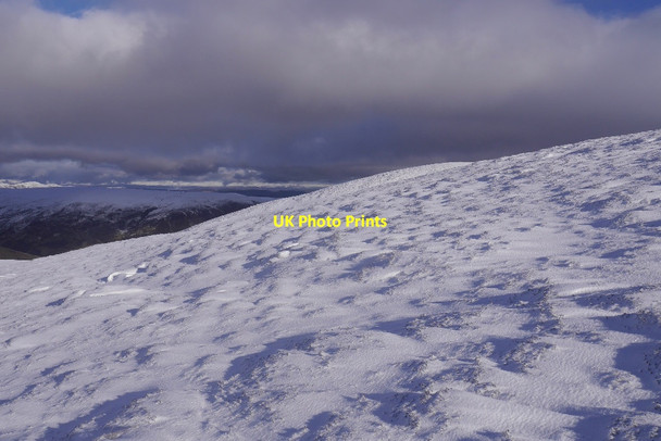 Photo 6"x4" High level moorland above Glen Almond Allt Coire Chultrain c2018