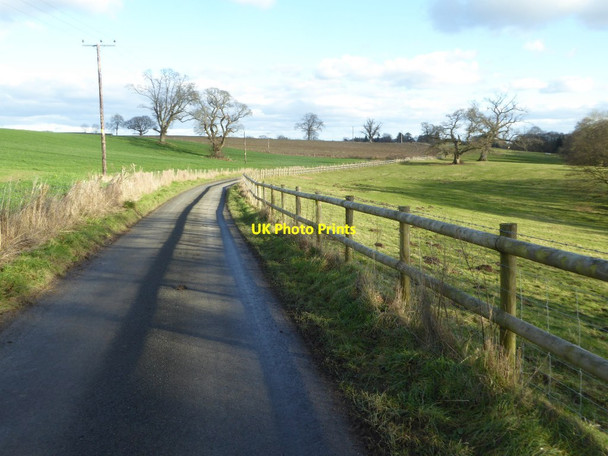 Photo 6"x4" Road passing through former parkland at Eywood Burcher c2018