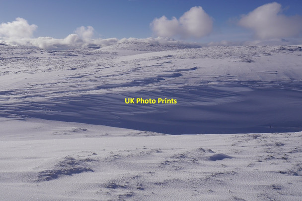 Photo 6"x4" Summit plateau, Stonefield Hill Blue Craigs c2018
