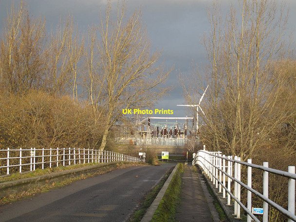 Photo 6"x4" Skelton Grange Road bridge - top Cross Green\/SE3232 c2016