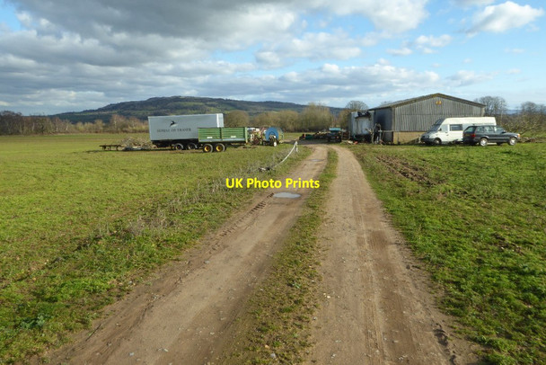 Photo 6"x4" Track to a farm building Hill End\/SO9037 c2018