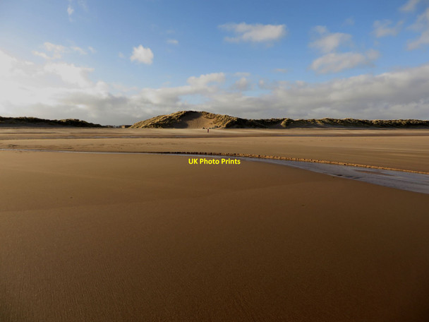 Photo 6"x4" Beach, Druridge Bay Widdrington c2018