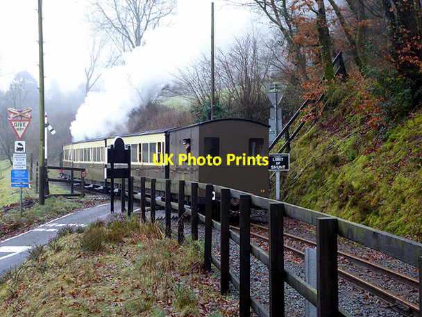 Photo 6"x4" Tail-end Charlie! Aberffrwd\/SN6878 c2018