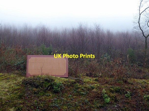 Photo 6"x4" A water tank at Aberffrwd Aberffrwd\/SN6878 c2018