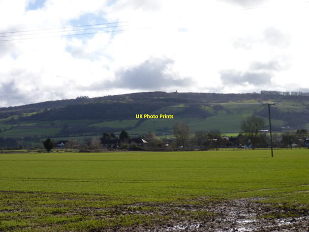 Photo 6"x4" Lower End, Birlingham with Bredon Hill Birlingham c2018