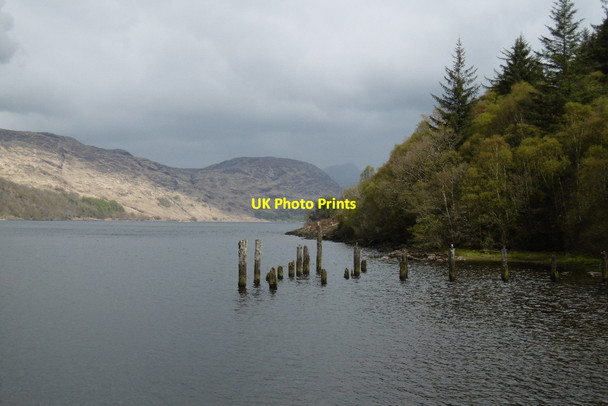 Photo 6"x4" The old pier, Polloch Polloch c2017