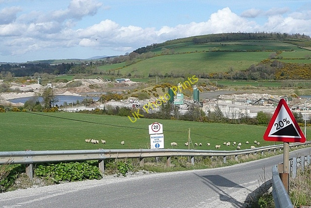 Photo 6"x4" Cemex quarry Kildavin c2009