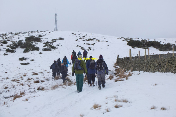 Photo 6"x4" Walkers on Hamilton Hill, Peebles Peebles\/NT2540 c2018