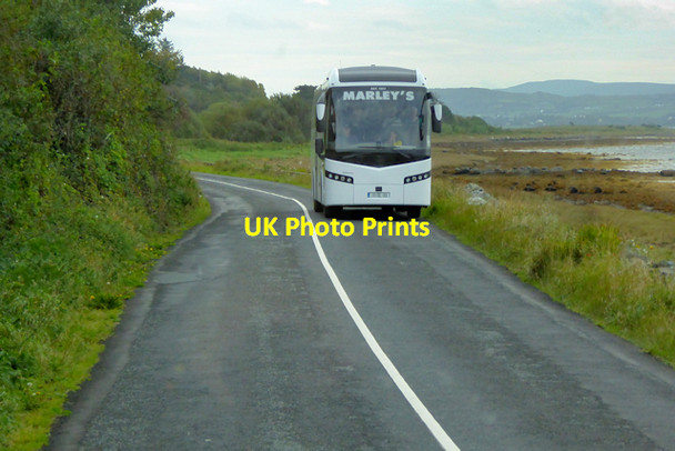 Photo 6"x4" Coach on the Coast Road near Goorey Rocks Lag\/C4352 c2017