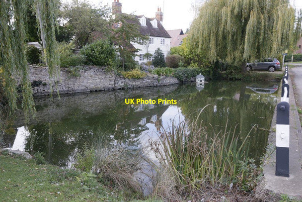 Photo 6"x4" Pond at Sutton Wick Drayton\/SU4794 c2017