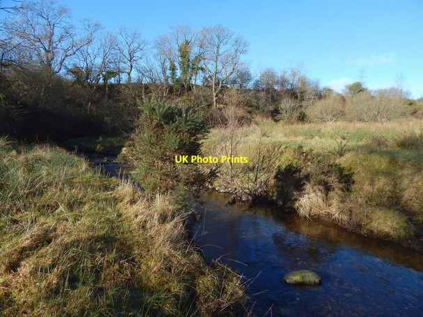 Photo 6"x4" The Garshake Burn Dumbarton c2018