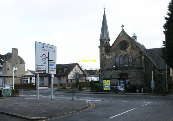 Photo 6"x4" Renfrew Trinity Church Renfrew c2018