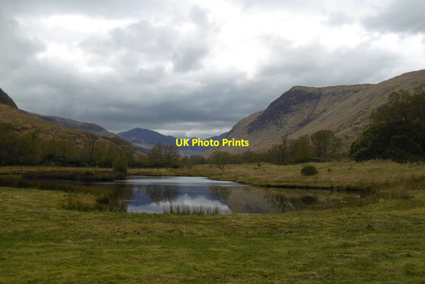 Photo 6"x4" Lochan, Inverscaddle Allt a' Chnaip c2017
