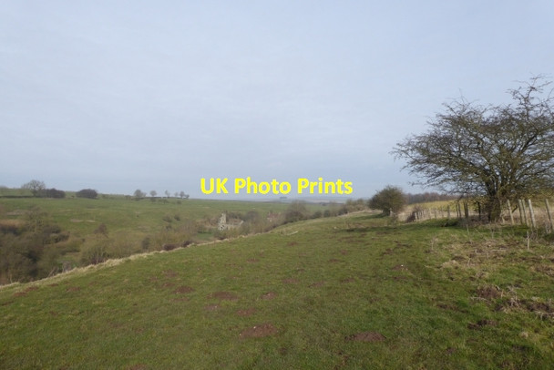 Photo 6"x4" Path above Deep Dale Wharram Percy c2018