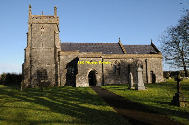 Photo 6"x4" Priddy church Priddy c2018