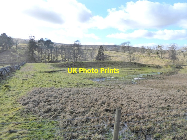 Photo 6"x4" Remnants of mining by the River Nent Galligill c2018