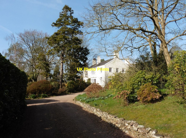 Photo 6"x4" Large house below St Cyres' Hill Honiton\/ST1600 c2018
