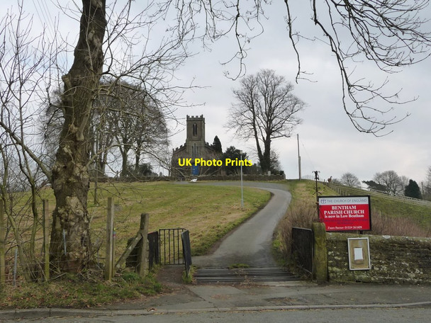 Photo 6"x4" Bentham parish church is now in Low Bentham High Bentham c2018