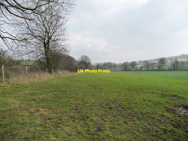 Photo 6"x4" Public footpath heading east from St Margaret's church Greystonegill c2018