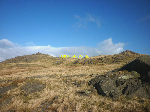 Photo 6"x4" The two tops of Stainton Pike Woodend\/SD1696 c2018