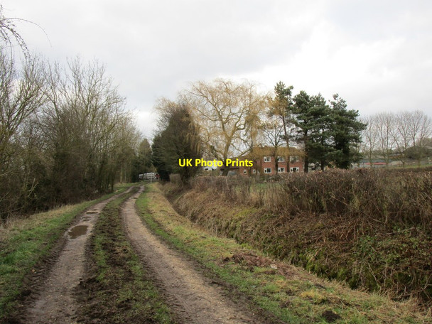 Photo 6"x4" Bridleway and Home Farm, Ompton Ompton c2018