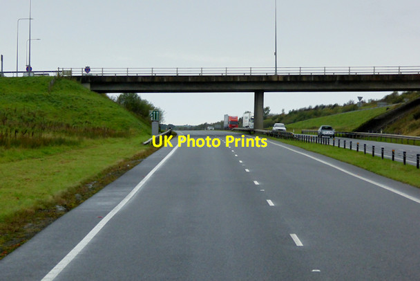 Photo 6"x4" North Wales Expressway, Bridge at Junction 7 Gaerwen\/SH4871 c2017