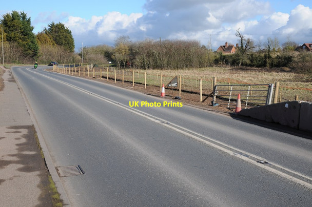 Photo 6"x4" Roadworks to raise the A4104 at Upton-upon-Severn Holly Green\/SO8641 c2018 P1