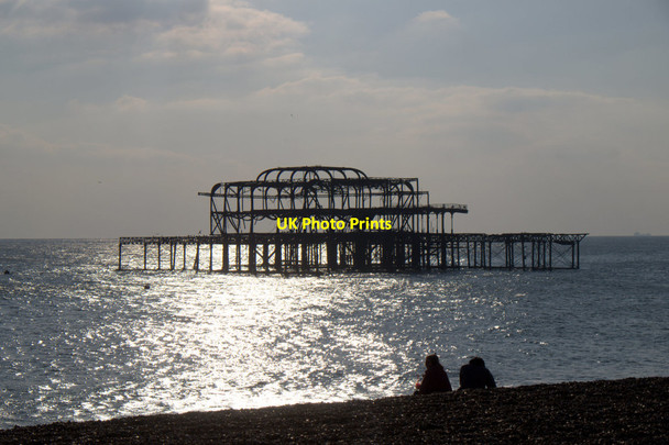 Photo 6"x4" West Pier, Brighton Hove c2018
