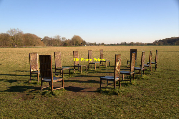 Photo 6"x4" Magna Carta memorial at Runnymede Egham c2018