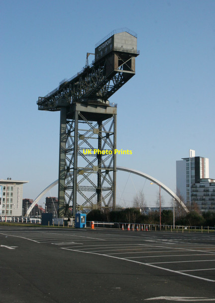 Photo 6"x4" Finnieston Crane and Clyde Arc Glasgow c2018