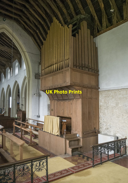 Photo 6"x4" St Mary the Virgin, Fen Ditton - Organ Cambridge\/TL4658 c2018