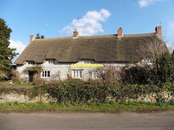 Photo 6"x4" Thatched cottage, Podimore Podimore c2018