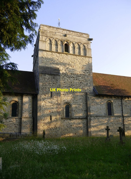 Photo 6"x4" Stewkley church: the tower, from the north Stewkley c2013