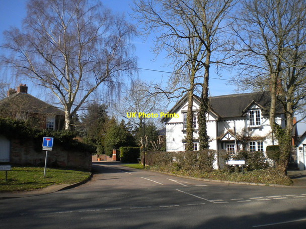 Photo 6"x4" East end of Sutton Lane, Etwall Burnaston c2018
