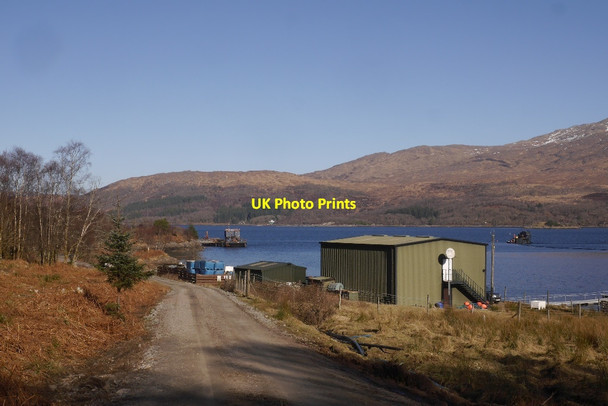 Photo 6"x4" Fish farm, Camas na h-Airbhe Ardery c2018