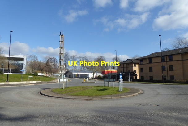 Photo 6"x4" Chemistry Roundabout Heslington c2018