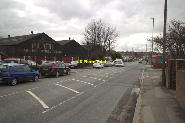 Photo 6"x4" Rear of Pland Stainless Steel factory Far Royds c2018