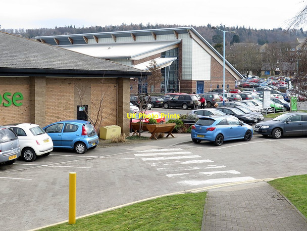 Photo 6"x4" Wentworth Leisure Centre & Car Park, Hexham Hexham c2018