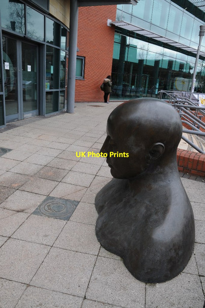 Photo 6"x4" Thinking Man Wolverhampton c2018